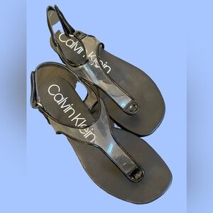 CALVIN KLEIN SANDALS - Size 9.5